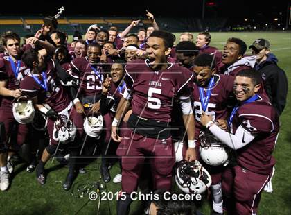 Thumbnail 3 in Rush-Henrietta vs. Aquinas Institute (Section 5 Class AA Final) photogallery.