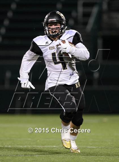 Thumbnail 2 in Rush-Henrietta vs. Aquinas Institute (Section 5 Class AA Final) photogallery.