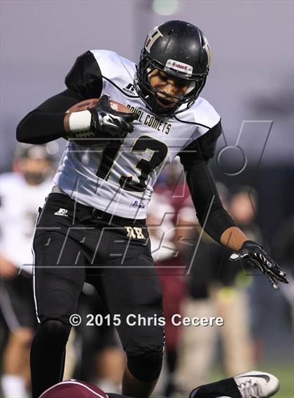 Thumbnail 3 in Rush-Henrietta vs. Aquinas Institute (Section 5 Class AA Final) photogallery.