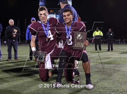 Thumbnail 3 in Rush-Henrietta vs. Aquinas Institute (Section 5 Class AA Final) photogallery.