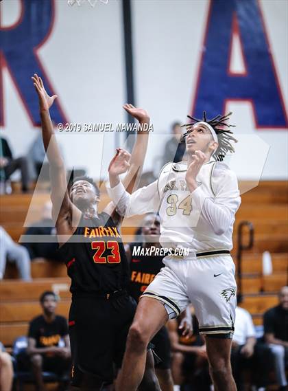 Thumbnail 2 in Fairfax vs Oak Park (Rose City Roundball Classic) photogallery.