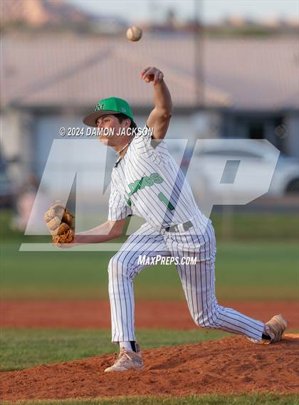 Thumbnail 2 in Mountain View vs Virgin Valley (Cactus Classic Tournament Championship) photogallery.