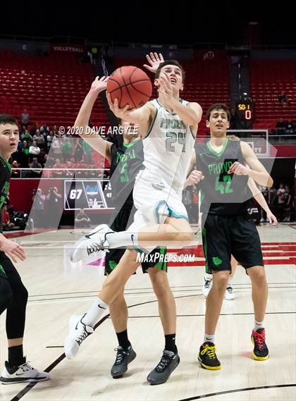 Thumbnail 2 in Provo vs. Farmington (UHSAA 5A Quarterfinal) photogallery.