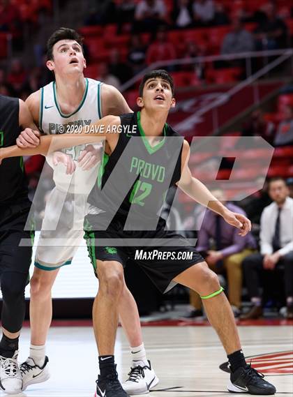 Thumbnail 2 in Provo vs. Farmington (UHSAA 5A Quarterfinal) photogallery.