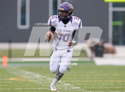 Thumbnail 3 in Blue Springs @ Rockhurst (MSHSAA Class 6 Semifinal) photogallery.