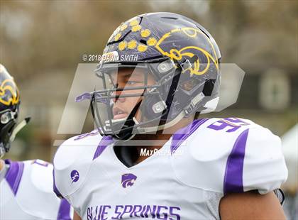 Thumbnail 3 in Blue Springs @ Rockhurst (MSHSAA Class 6 Semifinal) photogallery.