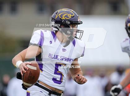 Thumbnail 1 in Blue Springs @ Rockhurst (MSHSAA Class 6 Semifinal) photogallery.