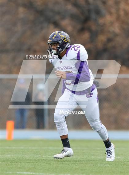 Thumbnail 3 in Blue Springs @ Rockhurst (MSHSAA Class 6 Semifinal) photogallery.