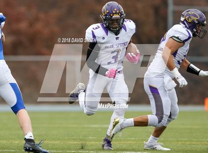 Thumbnail 3 in Blue Springs @ Rockhurst (MSHSAA Class 6 Semifinal) photogallery.