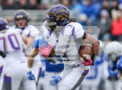 Thumbnail 3 in Blue Springs @ Rockhurst (MSHSAA Class 6 Semifinal) photogallery.