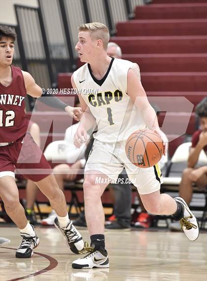 Thumbnail 3 in Capistrano Valley vs. Downey (Rancho Mirage Holiday Invitational) photogallery.