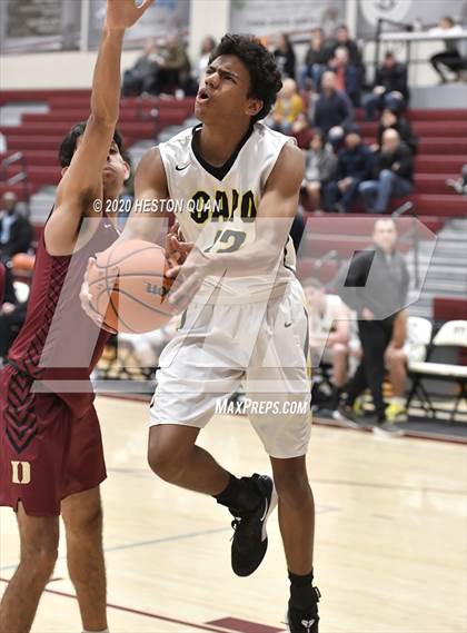 Thumbnail 2 in Capistrano Valley vs. Downey (Rancho Mirage Holiday Invitational) photogallery.