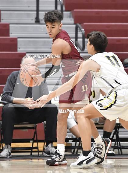 Thumbnail 1 in Capistrano Valley vs. Downey (Rancho Mirage Holiday Invitational) photogallery.