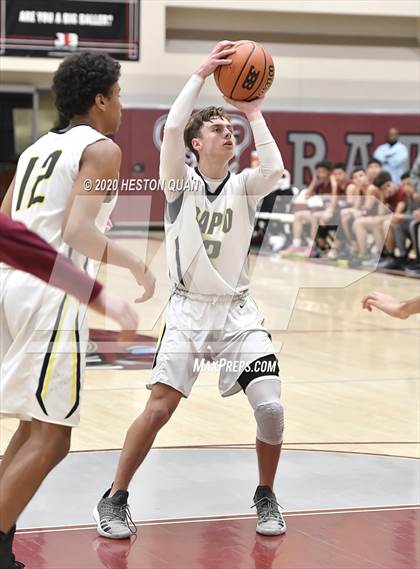 Thumbnail 2 in Capistrano Valley vs. Downey (Rancho Mirage Holiday Invitational) photogallery.