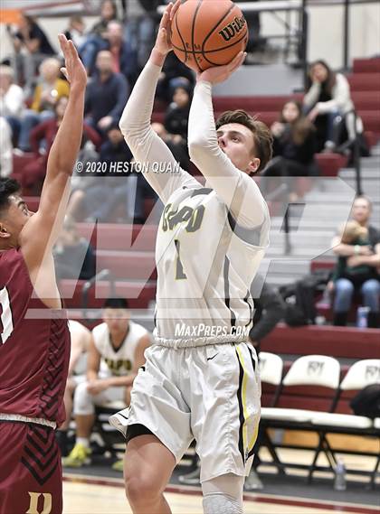 Thumbnail 2 in Capistrano Valley vs. Downey (Rancho Mirage Holiday Invitational) photogallery.