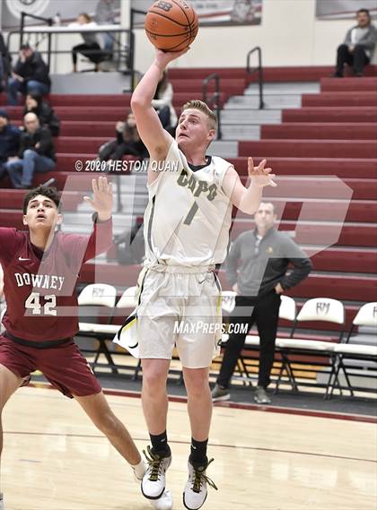 Thumbnail 2 in Capistrano Valley vs. Downey (Rancho Mirage Holiday Invitational) photogallery.