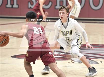 Thumbnail 3 in Capistrano Valley vs. Downey (Rancho Mirage Holiday Invitational) photogallery.