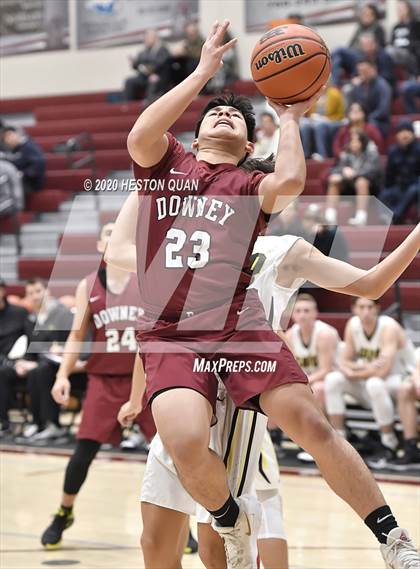 Thumbnail 1 in Capistrano Valley vs. Downey (Rancho Mirage Holiday Invitational) photogallery.