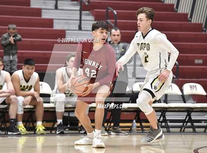 Thumbnail 1 in Capistrano Valley vs. Downey (Rancho Mirage Holiday Invitational) photogallery.