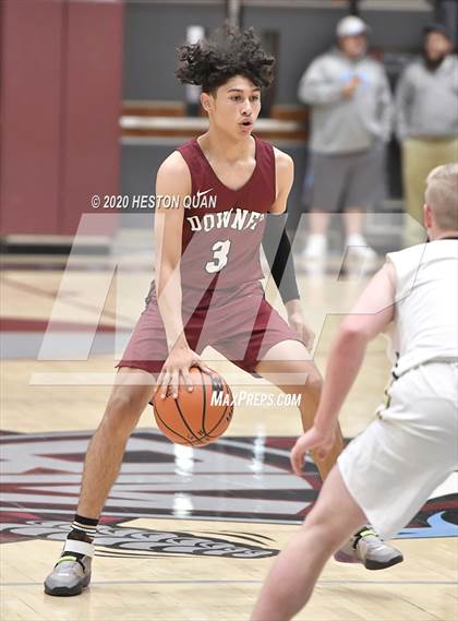 Thumbnail 3 in Capistrano Valley vs. Downey (Rancho Mirage Holiday Invitational) photogallery.
