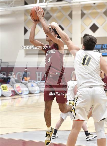 Thumbnail 2 in Capistrano Valley vs. Downey (Rancho Mirage Holiday Invitational) photogallery.