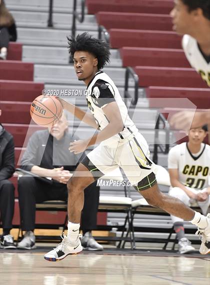 Thumbnail 2 in Capistrano Valley vs. Downey (Rancho Mirage Holiday Invitational) photogallery.