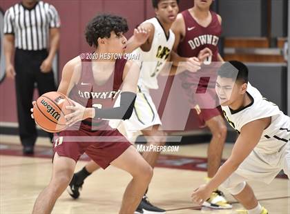 Thumbnail 2 in Capistrano Valley vs. Downey (Rancho Mirage Holiday Invitational) photogallery.