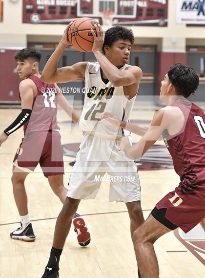 Thumbnail 2 in Capistrano Valley vs. Downey (Rancho Mirage Holiday Invitational) photogallery.