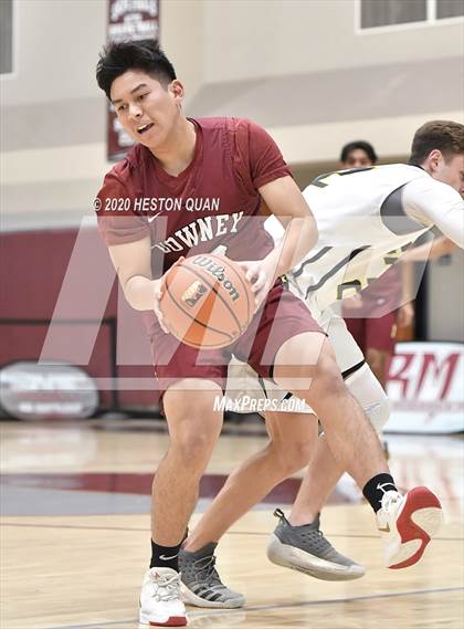 Thumbnail 2 in Capistrano Valley vs. Downey (Rancho Mirage Holiday Invitational) photogallery.