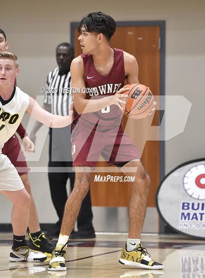 Thumbnail 3 in Capistrano Valley vs. Downey (Rancho Mirage Holiday Invitational) photogallery.