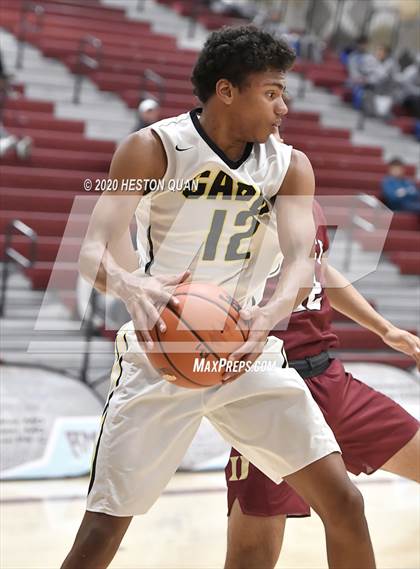 Thumbnail 2 in Capistrano Valley vs. Downey (Rancho Mirage Holiday Invitational) photogallery.