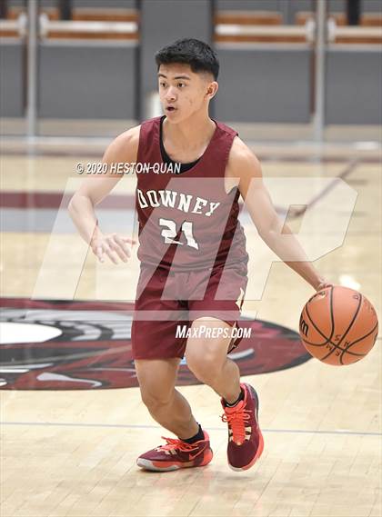 Thumbnail 1 in Capistrano Valley vs. Downey (Rancho Mirage Holiday Invitational) photogallery.