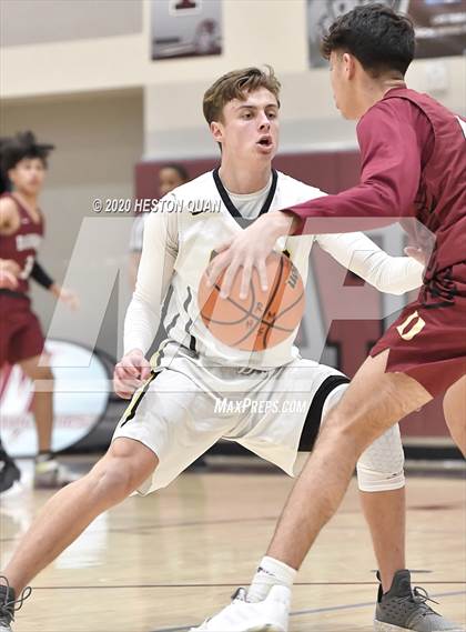 Thumbnail 3 in Capistrano Valley vs. Downey (Rancho Mirage Holiday Invitational) photogallery.