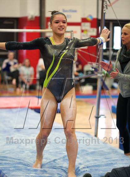 Thumbnail 3 in NYSPHSAA Gymnastics Championships (Bars & Vault) photogallery.