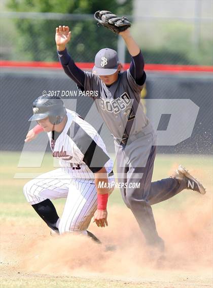 Thumbnail 1 in St. John Bosco vs. Etiwanda (CIF SS Division 2 Semifinal) photogallery.