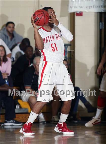 Thumbnail 1 in Mater Dei vs Lake Wales (City of Palms Classic) photogallery.