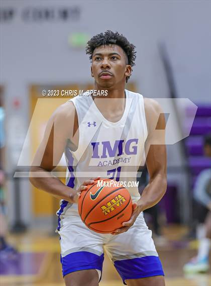 Thumbnail 3 in IMG Academy vs. Brewster Academy National (Sunshine Classic) photogallery.