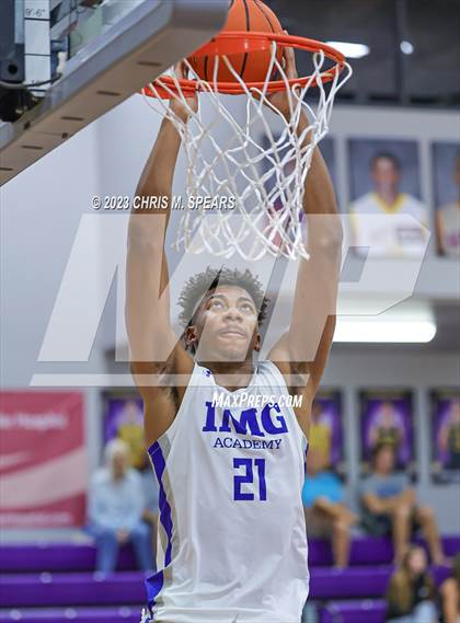 Thumbnail 3 in IMG Academy vs. Brewster Academy National (Sunshine Classic) photogallery.