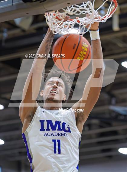 Thumbnail 1 in IMG Academy vs. Brewster Academy National (Sunshine Classic) photogallery.