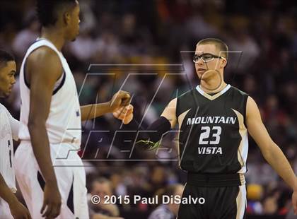 Thumbnail 1 in Overland vs. Mountain Vista (CHSAA 5A Great 8) photogallery.