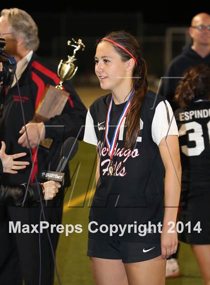 Thumbnail 2 in Bravo vs. Verdugo Hills (CIF L.A. City Section D2 Final) photogallery.