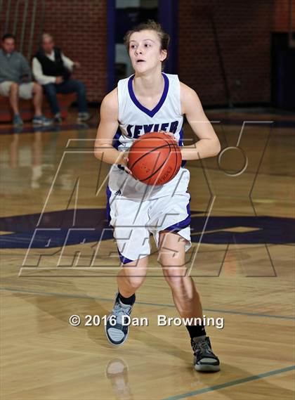 Thumbnail 2 in Sevier County vs Christian Academy of Knoxville (Winterfest Shootout) photogallery.
