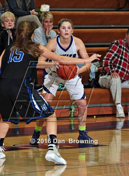 Thumbnail 3 in Sevier County vs Christian Academy of Knoxville (Winterfest Shootout) photogallery.