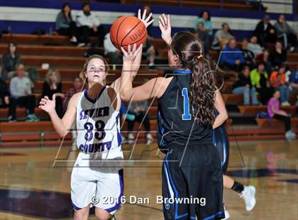 Thumbnail 3 in Sevier County vs Christian Academy of Knoxville (Winterfest Shootout) photogallery.
