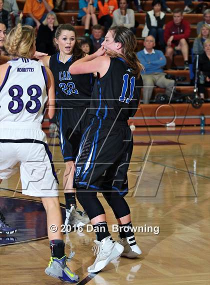 Thumbnail 3 in Sevier County vs Christian Academy of Knoxville (Winterfest Shootout) photogallery.