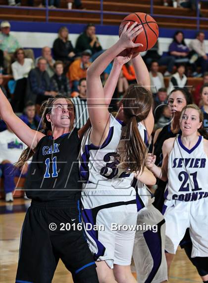 Thumbnail 1 in Sevier County vs Christian Academy of Knoxville (Winterfest Shootout) photogallery.