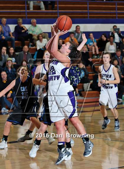 Thumbnail 3 in Sevier County vs Christian Academy of Knoxville (Winterfest Shootout) photogallery.