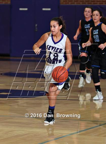 Thumbnail 2 in Sevier County vs Christian Academy of Knoxville (Winterfest Shootout) photogallery.