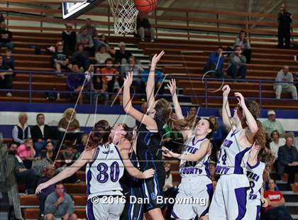Thumbnail 1 in Sevier County vs Christian Academy of Knoxville (Winterfest Shootout) photogallery.
