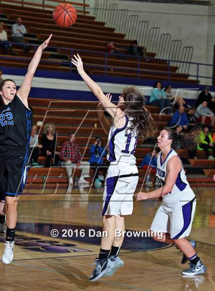 Thumbnail 3 in Sevier County vs Christian Academy of Knoxville (Winterfest Shootout) photogallery.
